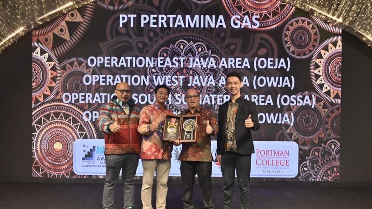 Keren! Pertagas Raih Empat Penghargaan Internasional Asian Impact Awards 2025
