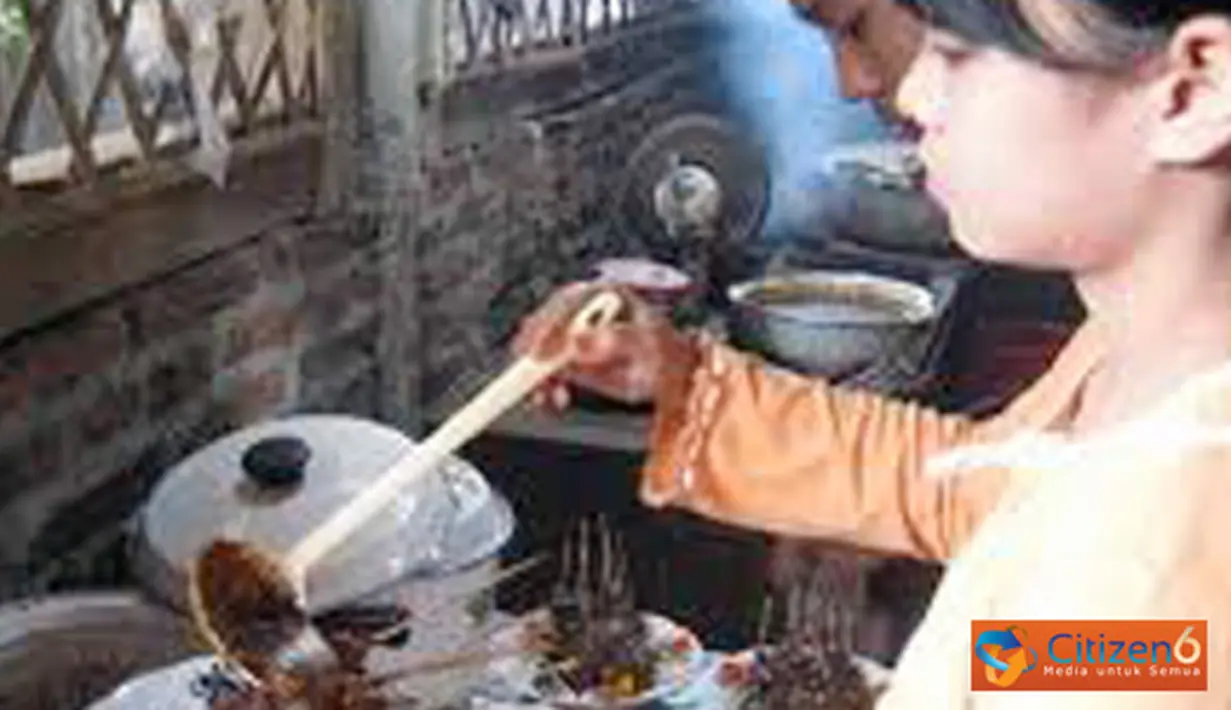 Citizen6, Jawa Tengah: Selain dibuat kerupuk bisa juga di buat makanan seperti sate bumbon. (Pengirim: Nita Oktania)