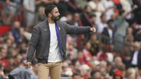 Ruben Amorim pada laga pekan ke-3 Premier League 2025/2026 antara Manchester United vs Burnley -&nbsp;AP Photo/Ian Hodgson