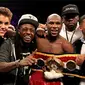 Justin Bieber akrab dengan Floyd Mayweather (boxinginsider)