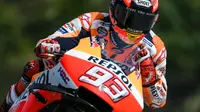 Marc Marquez sudah siap tempur di MotoGP Qatar (Mohd RASFAN / AFP)