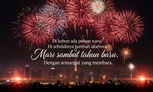 Pantun Tahun Baru. (Foto: AI)