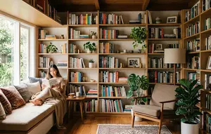 12 Ide Dekorasi Perpustakaan Rumah yang Stylish untuk Memamerkan Koleksi Buku