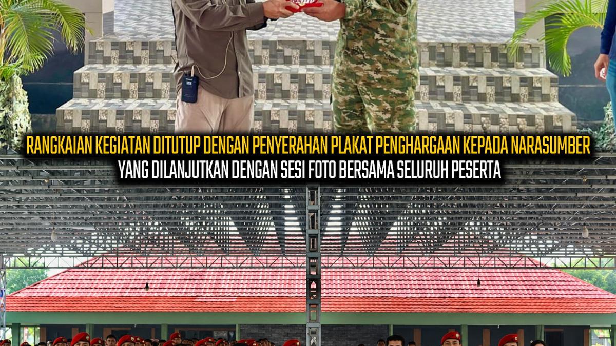 Prajurit Kopassus Ditantang Wujudkan Survival Architecture Indonesia