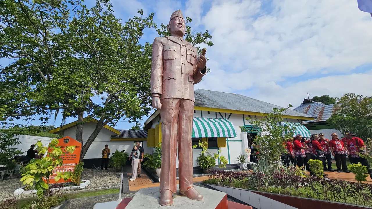 Rumah Pengasingan Bung Karno di Jalan Perwira, Ende Utara, Kabupaten Ende, Nusa Tenggara Timur (NTT)
