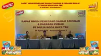 Paparan publik PT Mulia Boga Raya Tbk (KEJU), Rabu (24/4/2024). (Foto: tangkapan layar/Pipit I.R)