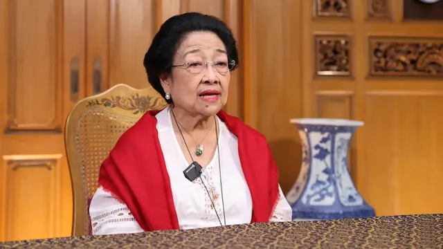 Ketua Umum PDI Perjuangan (PDIP) Megawati Soekarnoputri.