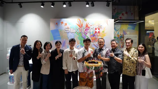 Swatch Berkolaborasi dengan Wastana Haickal