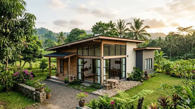 Model Rumah Sederhana di Desa