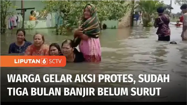 VIDEO: 3 Bulan Terendam Banjir, Warga Unjuk Rasa dan Tagih Janji Wali Kota Medan