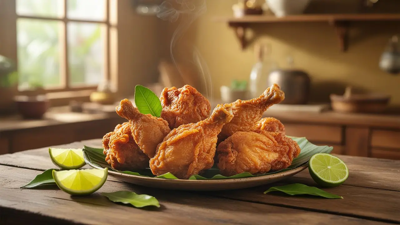 Resep Ayam Crispy Daun Jeruk