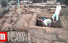VIDEO: Penggalian Situs Candi Era Mataram Kuno di Kota Batu