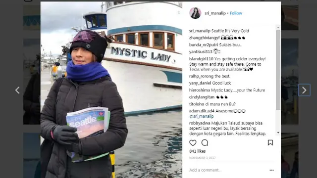 Bukti-Bukti Perjalanan Bupati Cantik Talaud ke Amerika Serikat