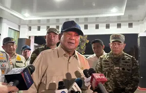 Prabowo Dorong Inovasi Baru Tangani Kebakaran Hutan, Singgung 'Ubi Bombing'