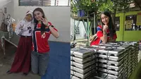 Potret Ayu Zhafira, Finalis Miss Norway 2026 Jadi Guru dan Bagikan MBG di SD Indonesia