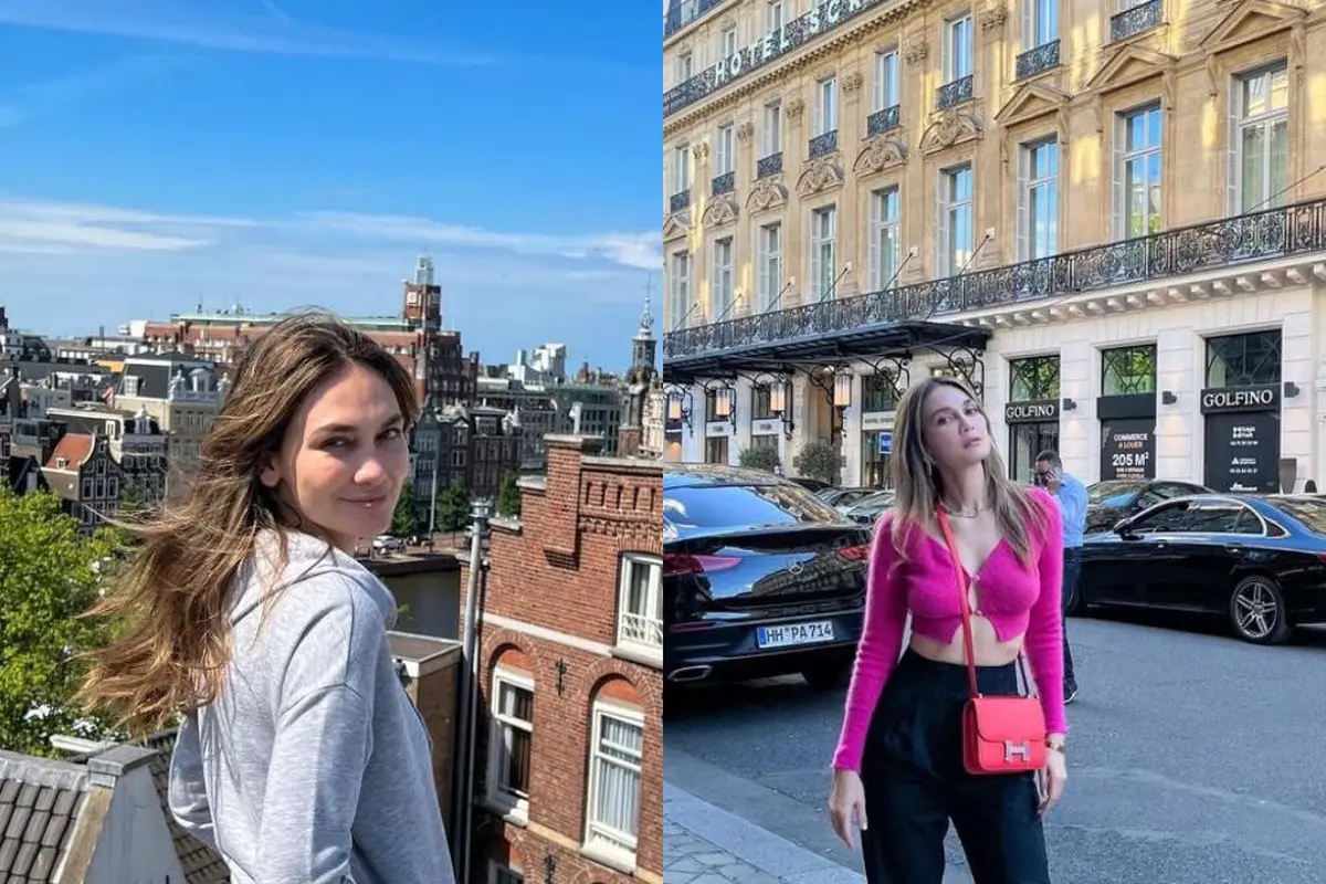 11 Potret Luna Maya Liburan di Amsterdam dan Paris, Tetap Memesona dengan Outfit Casual