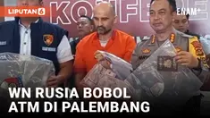 Dibantu Hacker, WN Rusia Bobol ATM di Palembang