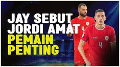 Berita video Jay Idzes, berbicara soal betapa pentingnya peran seorang Jordi Amat di Timnas Indonesia, yang baru saja harus absen karena akumulasi kartu.