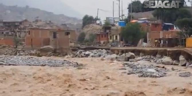 SEJAGAT: Dampak Banjir Bandang di Peru