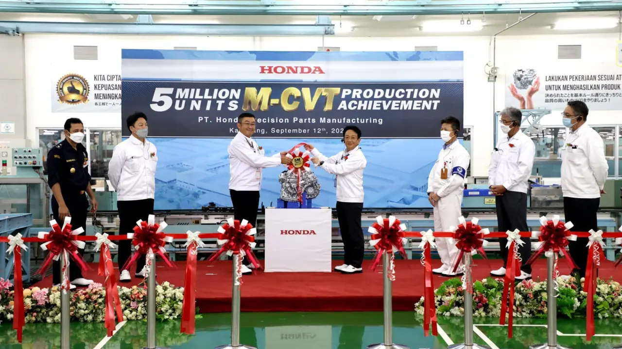 Honda Produksi 5 Juta Unit Transmisi MCVT dalam 9 Tahun di Indonesia (Ist)