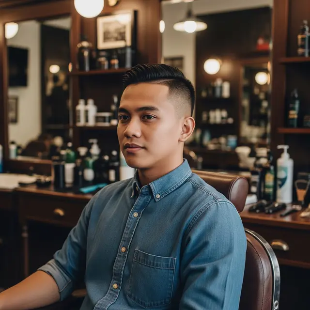 Model Rambut Pria Buzz Cut Panjang