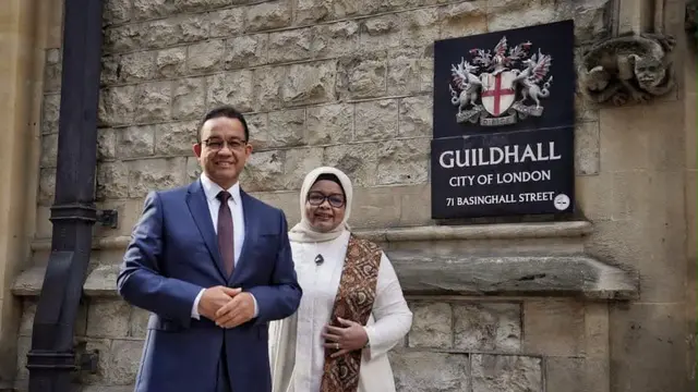 Anies Baswedan Terima Penghargaan Freedom of the City of London