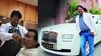 Ramesh Babu Tukang Cukur Miliarder (Foto: Billionairenewswire)