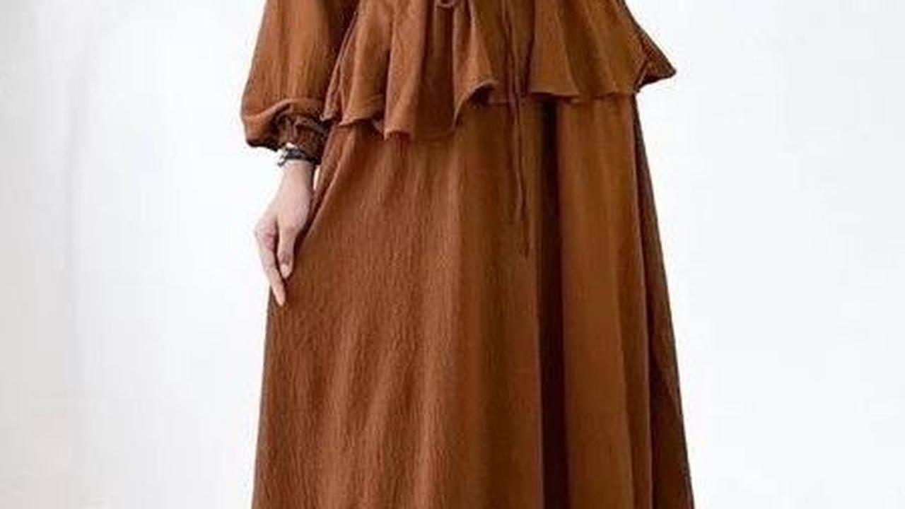 Gamis Crinkle Airflow, Bikin Kamu Makin Modis