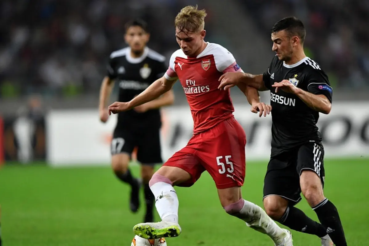 Winger Arsenal, Emile Smith-Rowe.