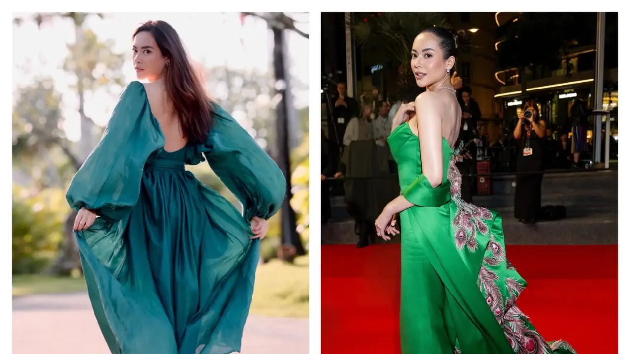 Inspirasi Outfit Warna Hijau Ala Elvira Devinamira/Instagram @elviraelph