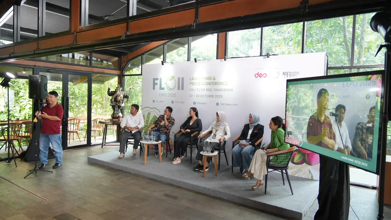 FLOII Expo 2025 Usung Tema The Botanical Futures, Agar Tanaman Hias Hidup Jadi Gaya Hidup