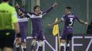 Dusan Vlahovic. Striker Fiorentina asal Serbia berusia 21 tahun yang kini memasuki musim keempatnya bersama La Viola menjadi pencetak gol terbanyak dengan 16 gol hingga akhir tahun di Liga Italia. Ketajamannya menempatkan Fiorentina di posisi ke-7 klasemen sementara. (AFP/Filippo Monteforte)