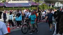 Sebelumnya, Hari Bebas Kendaraan Bermotor (HBKB) atau Car Free Day (CFD) ditiadakan selama dua kali yakni pada 13 dan 20 Oktober 2024. (Liputan6.com/Angga Yuniar)