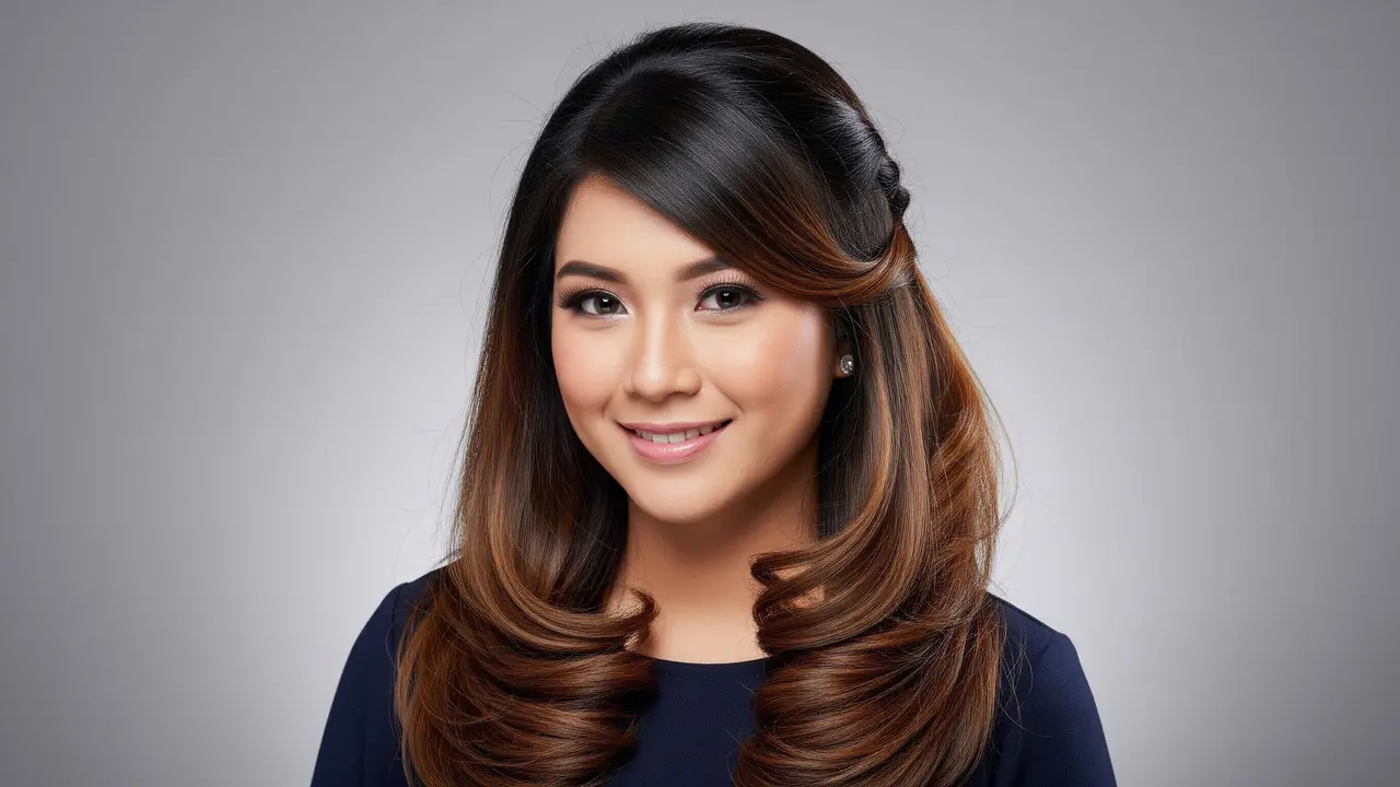 Gaya Rambut Panjang Wanita Anti Ribet
