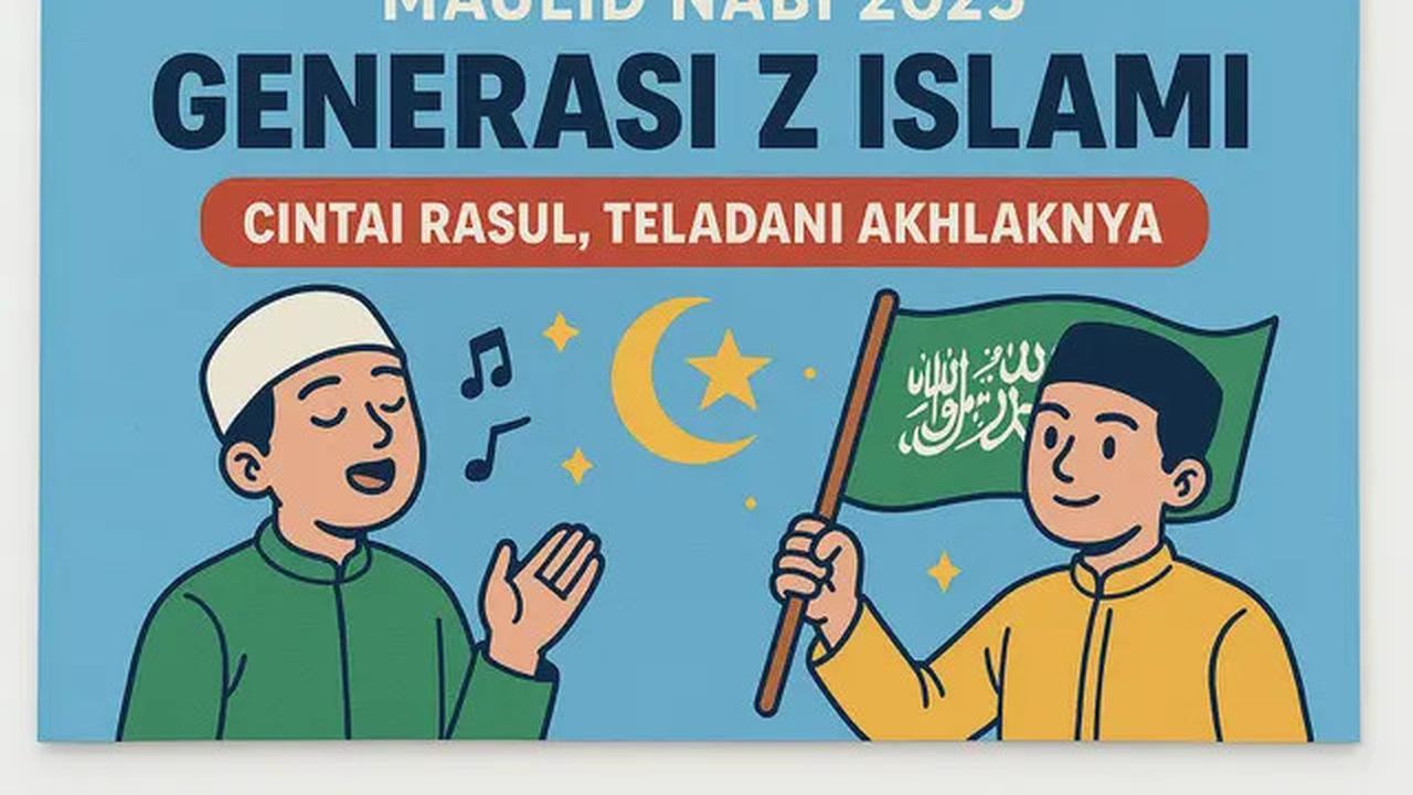 7 Spanduk Maulid Nabi 2025 dengan Sentuhan Modern dan Tetap Islami