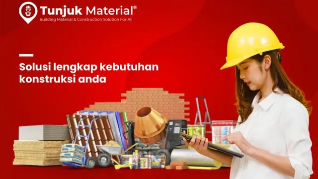 Cari Toko Bangunan Online? Kini Bisa di Tunjuk Material