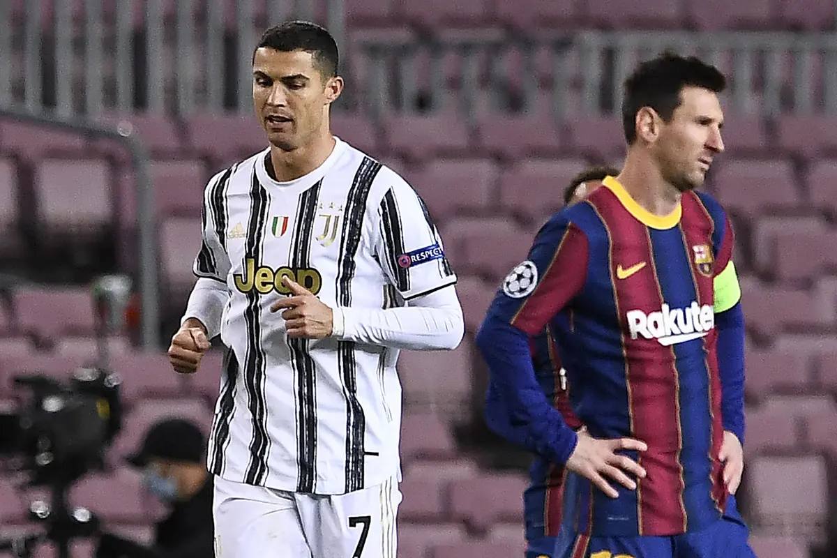 FOTO: Momen Kedekatan Lionel Messi dan Cristiano Ronaldo Saat Barcelona Jumpa Juventus di Liga Champions
