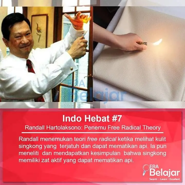 Rendall dan penemuannya | Sumber Foto: Twitter.com/@EraBelajar