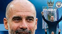 Ilustrasi Pep Guardiola di Man City. (Bola.com/AFP/Gemini)