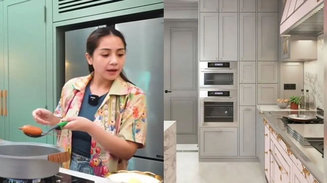 6 Potret Dapur Nagita Slavina di Rumah Baru, Ditaksir Bernilai Miliaran