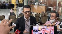 Juru Bicara KPK Budi Prasetyo di Gedung Merah Putih Jakarta, Kamis (11/9/2025) (Liputan6.com/Muhammad Radityo Priyasmoro)