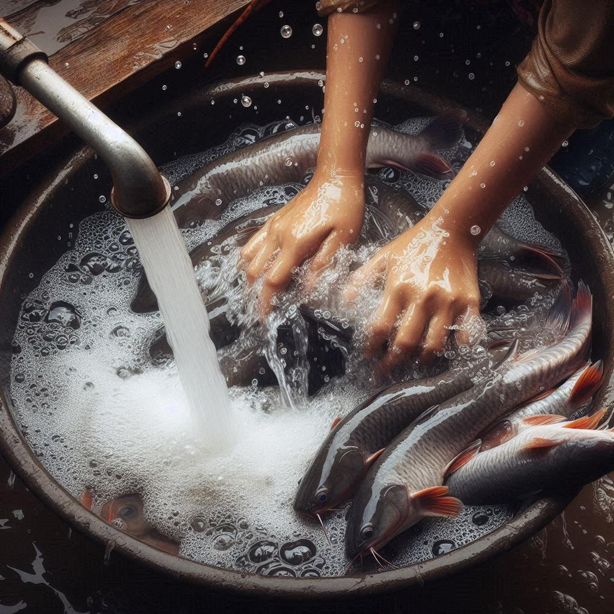 Cara Membersihkan Ikan Patin