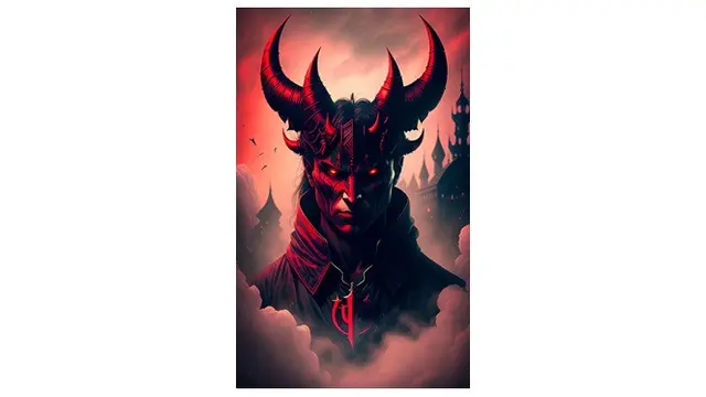 Ilustrasi Iblis Lucifer (Gambar oleh Büşra Akpolat dari Pixabay)