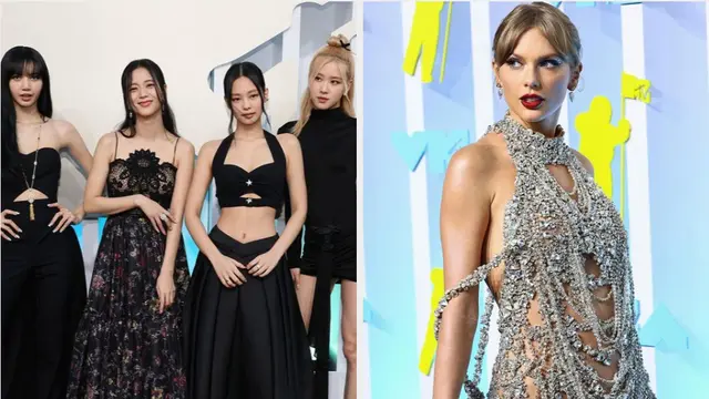 10 Best Dress di VMA 2022, BLACKPINK Bersaing dengan Taylor Swift dan Bebe Rexha