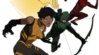 Vixen, serial animasi.pendek DC yang resmi bergabung dengan Arrow dan The Flash. (CW Seeds/DC)