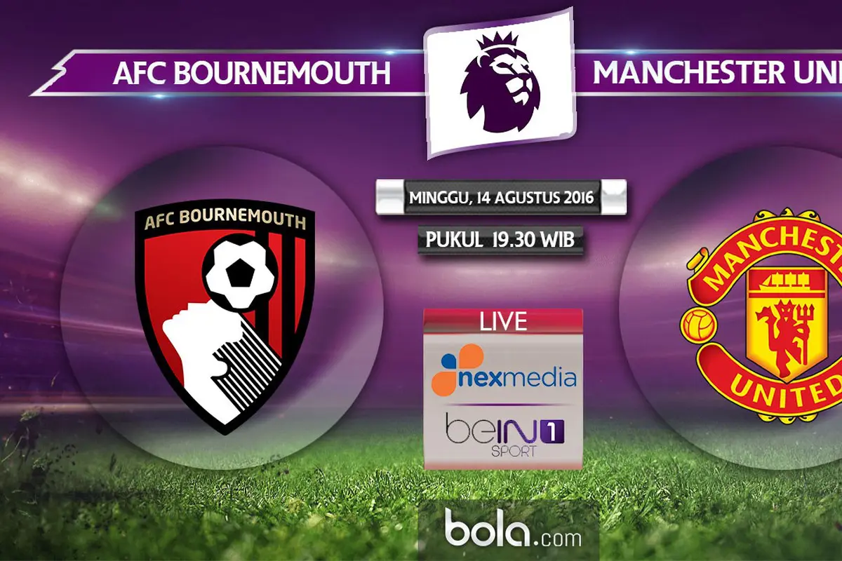 AFC Bournemouth Vs Manchester United (Bola.com/Adreanus Titus)