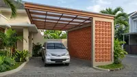 8 Model Roster untuk Area Carport agar Tidak Terlalu Terbuka, Modern dan Minimalis