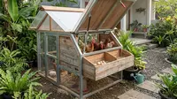 6 Ide Kandang Ayam dengan Atap yang Bisa Dibuka, Praktis dan Nyaman untuk Unggas