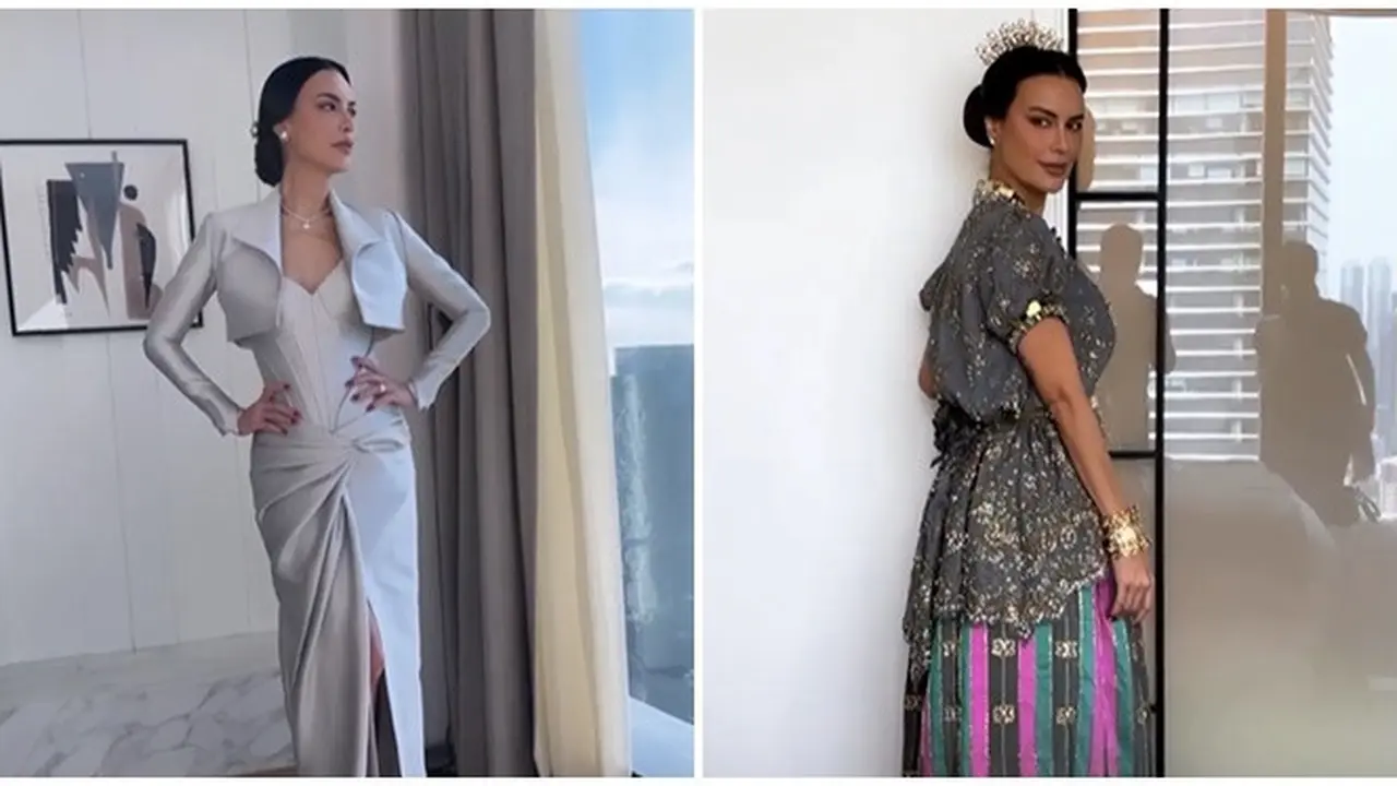 6 Potret Sophia Latjuba di Pernikahan Eva Celia, Tak Kalah Cantik dari Pengantin