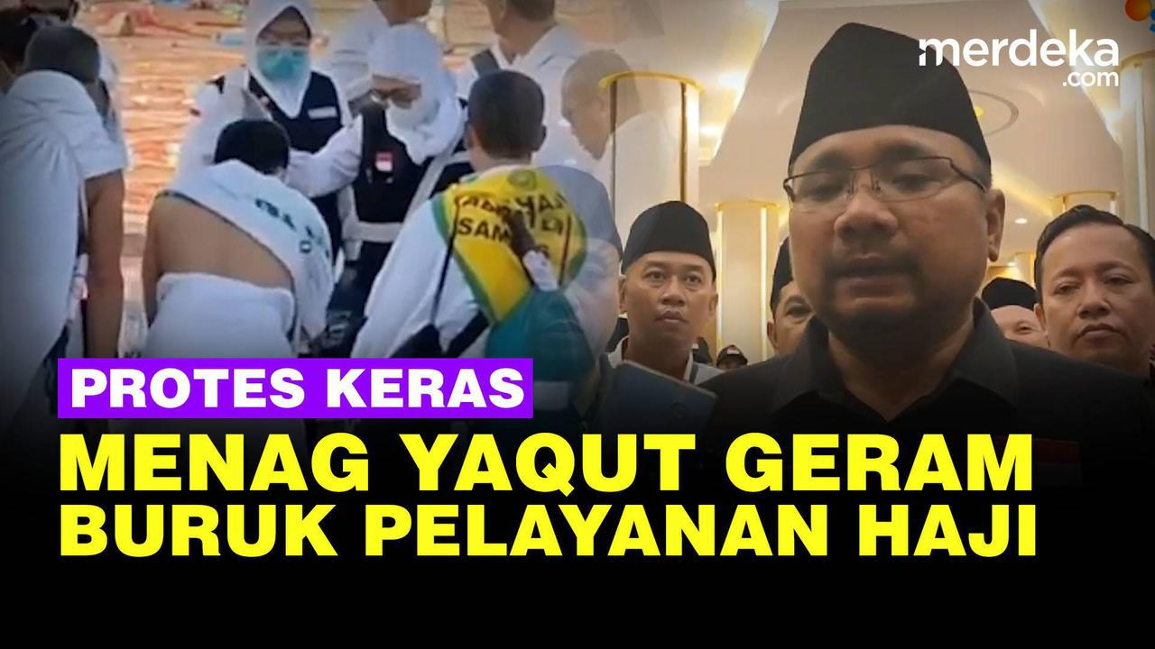 VIDEO: Protes Keras Menag Yaqut, Saudi Buruk Pelayanan Jemaah Haji Indonesia
